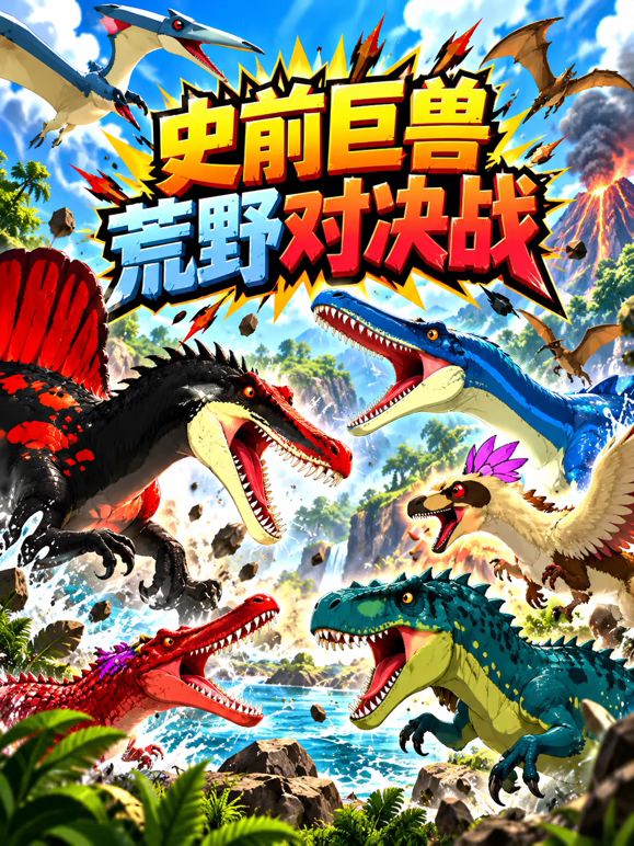 史前巨兽荒野对决战