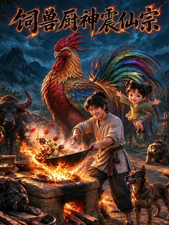 饲兽厨神震仙宗 海报