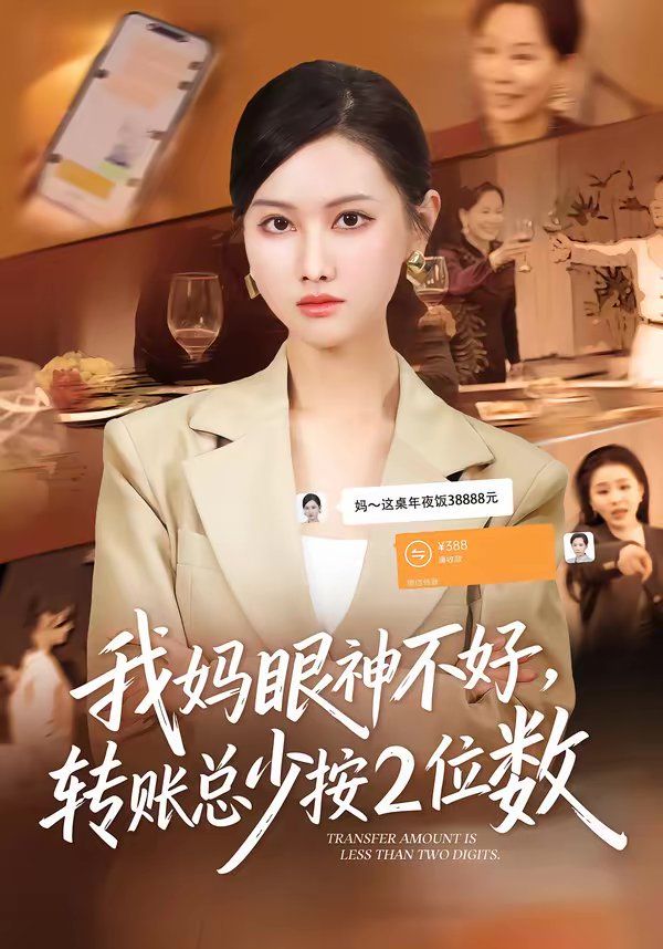 我妈眼神不好，转账总少按2位数 - 短剧 (2026) 海报